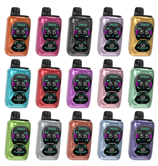 POCO Disposable Vape 15 χρώματα